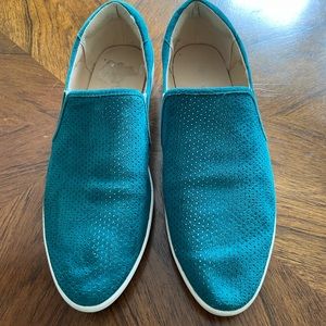 Nine West Suede Slip Ons